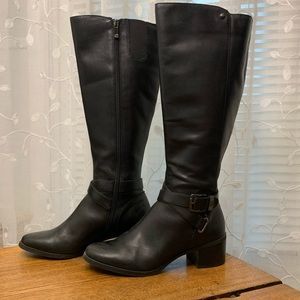 Anne Klein Jacoba knee boots- Size 7.5 black